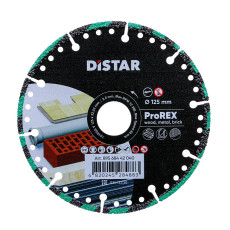 Круг алмазний універсальний DISTAR 1A1RSS 125 ProRex 125х22.23х2.5 мм 89568442040