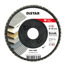 Круг пелюстковий алмазний DISTAR Scrub 115х22.23 мм #60 89568442116