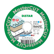 Круг алмазний по склу DISTAR 1A1R V 125 MasterCUT 125х22.23х1.6 мм 89568442142