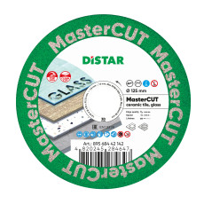 Круг алмазний по склу DISTAR 1A1R V 125 MasterCUT 125х22.23х1.6 мм 89568442142