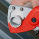Труборез для шлангов и защитных труб KNIPEX PlastiCut 25 мм 90 20 185