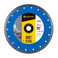 Круг алмазний по бетону Baumesser Turbo 230 Beton PRO 230х22.23х2.6 мм 90215008017