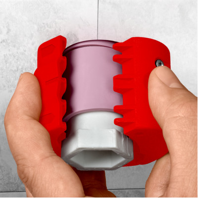 Труборез для пластиковых труб и уплотнительных втулок KNIPEX BiX 20-50 мм 90 22 10 BK