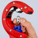 Труборез для пластиковых труб KNIPEX DP50 32, 40, 50 мм 90 23 01 BK