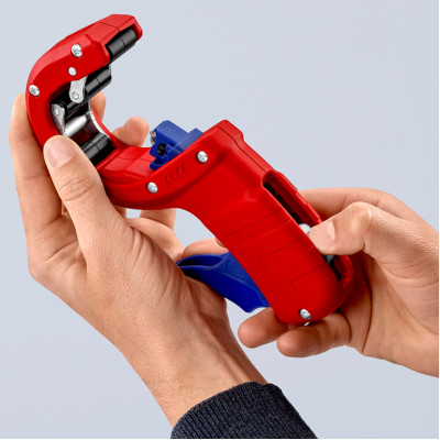 Труборез для пластиковых труб KNIPEX DP50 32, 40, 50 мм 90 23 01 BK
