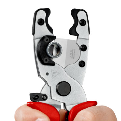 Труборіз для комбінованих та захисних труб KNIPEX 26 мм / 18-35 мм 90 25 20