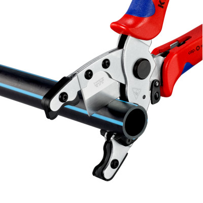 Труборіз для комбінованих та захисних труб KNIPEX 26 мм / 18-35 мм 90 25 20