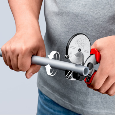 Труборез для композитных и пластиковых труб KNIPEX 90 25 25