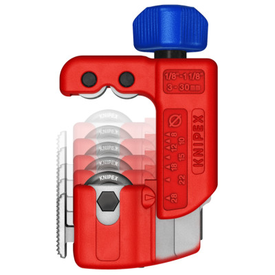 Труборез KNIPEX TubiX S 3-30 мм 90 31 01