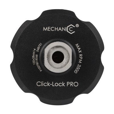 Тримач алюмінієвий магнітний для полірувальних кругів Baumesser Click-Lock PRO 100x25хM14 910278018068