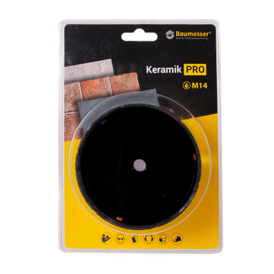 Сверло алмазное по керамике Baumesser Keramik Pro DDR-V 110x30xM14 910283018008