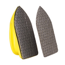 Губка полірувальна алмазна гальванічна зі змінною пластиною Baumesser Hand Pad PRO #120 910637556179