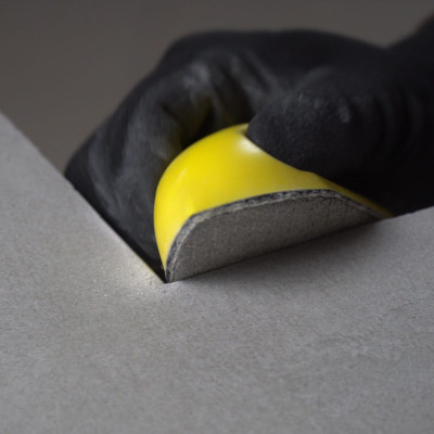 Губка полірувальна алмазна гальванічна зі змінною пластиною Baumesser Hand Pad PRO #120 910637556179