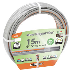 Шланг поливальний 12-17 мм 15 м Claber Silver Elegant Plus 91230000