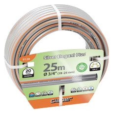 Шланг поливальний 19-25 мм 25 м Claber Silver Elegant Plus 91280000