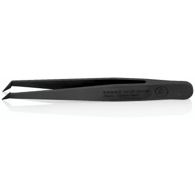 Пинцет прецизионный пластиковый KNIPEX 110 мм 92 09 03 ESD