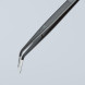 Пинцет захватный прецизионный KNIPEX 155 мм 92 34 37