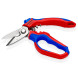 Ножницы электричество с двойным гнездом для обжима KNIPEX 160 мм 95 05 20 SB
