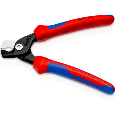 Ножиці для різання кабелів KNIPEX StepCut 160 мм 95 12 160