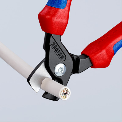 Ножиці для різання кабелів KNIPEX StepCut 160 мм 95 12 160