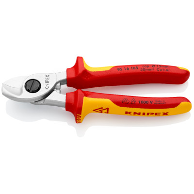 Ножницы для резки кабелей диэлектрические KNIPEX 165 мм 95 16 165