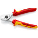 Ножницы для резки кабелей диэлектрические KNIPEX 165 мм 95 16 165