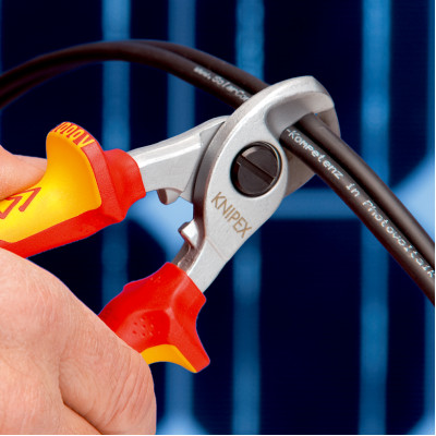 Ножницы для резки кабелей диэлектрические KNIPEX 165 мм 95 16 165
