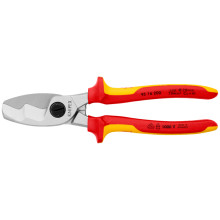 Ножиці діелектричні для різання кабелів KNIPEX 200 мм 95 16 200