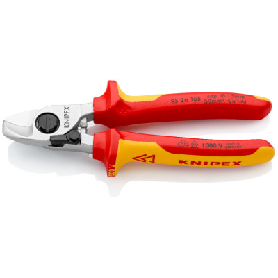 Ножницы для резки кабелей диэлектрические KNIPEX 165 мм 95 26 165