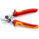 Ножницы для резки кабелей диэлектрические KNIPEX 165 мм 95 26 165