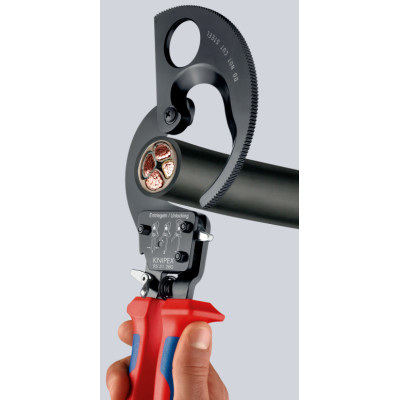 Ножиці для різання кабелів KNIPEX 280 мм 95 31 280
