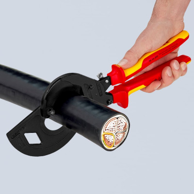 Кабелеріз діелектричний KNIPEX 320 мм 95 36 320