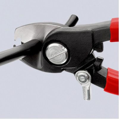 Ножницы для кабеля с функцией удаления изоляции KNIPEX 165 мм 95 41 165