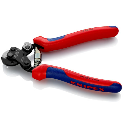 Ножницы для резки особо прочного проволочного троса KNIPEX 160 мм 95 62 160