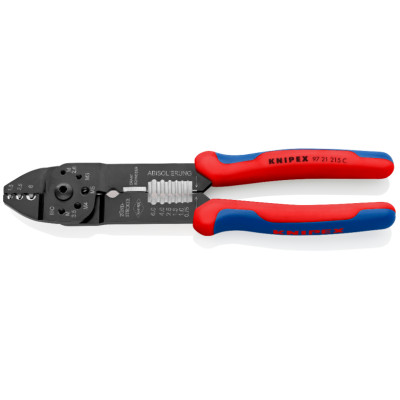 Кліщі затискні для опресування KNIPEX 0.5-6 кв.мм 97 21 215 C