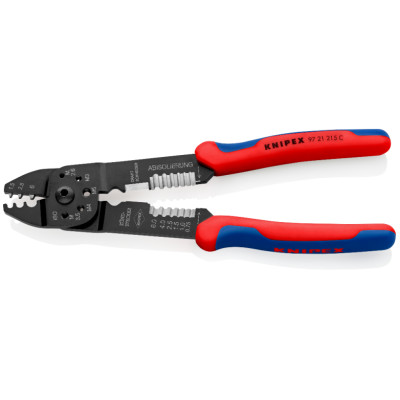 Кліщі затискні для опресування KNIPEX 0.5-6 кв.мм 97 21 215 C