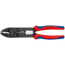 Кліщі універсальні для опресування та зачистки KNIPEX 0.5-6 кв.мм 97 22 240
