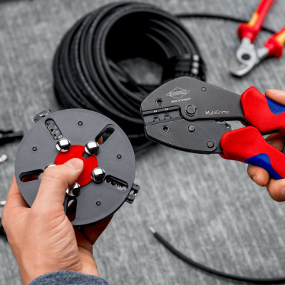 Обтискні кліщі з магазином KNIPEX MultiCrimp 97 33 03