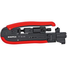 Компресійний інструмент для штекера на коаксіальний кабель KNIPEX 97 40 20 SB