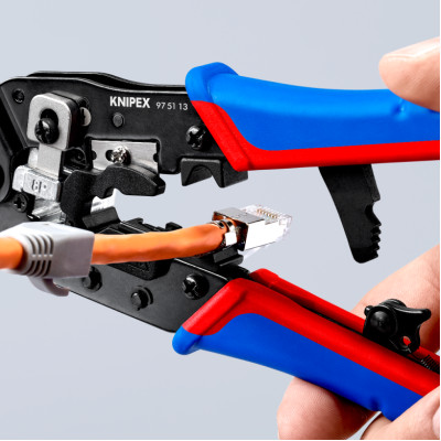 Инструмент для опрессовки штекеров типа Western KNIPEX 97 51 13