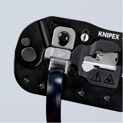 Инструмент для опрессовки штекеров типа Western KNIPEX 97 51 13