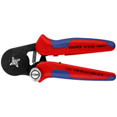 Прес-кліщі для обжиму контактних гільз з автоналаштуванням KNIPEX 0.08-10/16 кв.мм 97 53 04