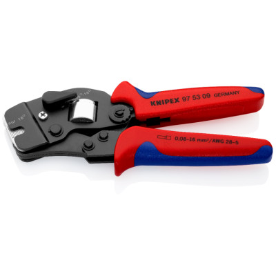 Інструмент для обжиму контактних гільз з автоналаштуванням KNIPEX 0.08-10/16 кв.мм 97 53 09