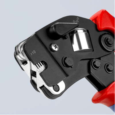 Інструмент для обжиму контактних гільз з автоналаштуванням KNIPEX 0.08-10/16 кв.мм 97 53 09