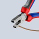 Інструмент для обжиму контактних гільз KNIPEX 0.25-2.5 кв.мм 97 62 145 A