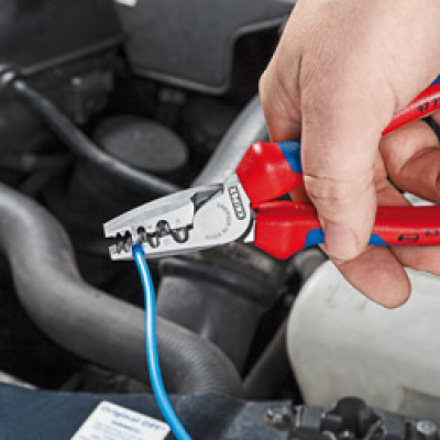 Інструмент для обтиску контактних гільз KNIPEX 0.25-16 кв.мм 97 72 180