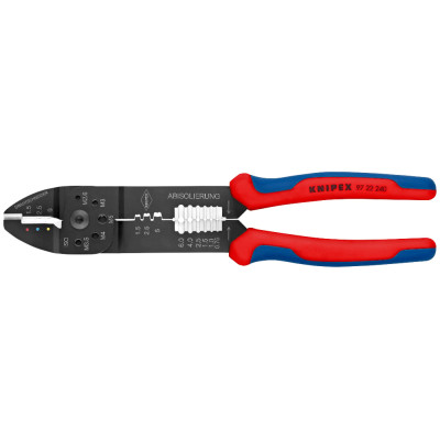Прес-кліщі з набором кабельних наконечників KNIPEX 97 90 25
