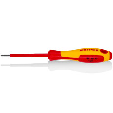 Викрутка діелектрична KNIPEX VDE 1000V SL2.5х0.4х75 мм 98 20 25