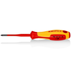 Викрутка діелектрична KNIPEX VDE 1000V Slim Phillips PH1х80 мм 98 24 01 SL 