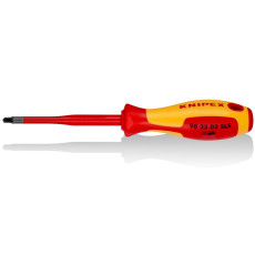 Викрутка діелектрична KNIPEX VDE 1000V Slim PlusMinus Pozidriv PZ/S2х100 мм 98 25 02 SLS